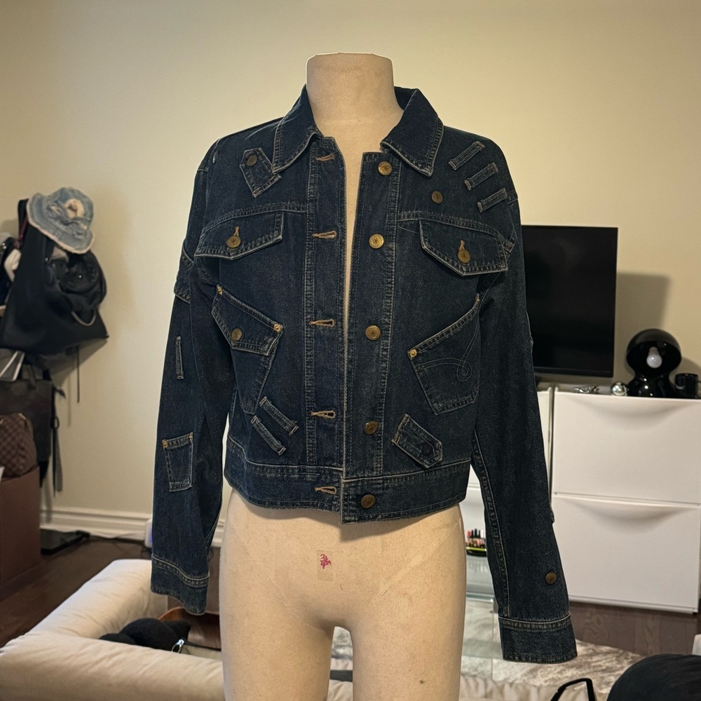 90s Moschino, denim jacket